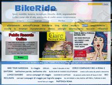 Tablet Screenshot of bikeride.it