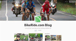 Desktop Screenshot of blog.bikeride.com