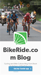 Mobile Screenshot of blog.bikeride.com